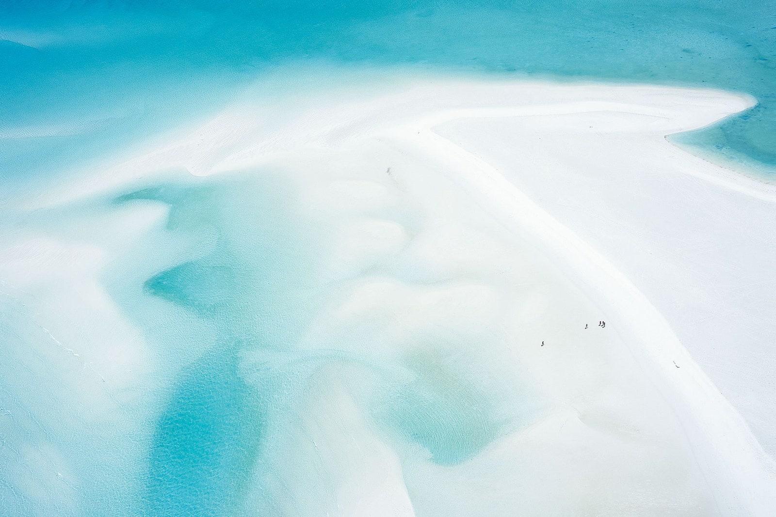 Whitehaven Beach in the Whitsunday Islands Australia