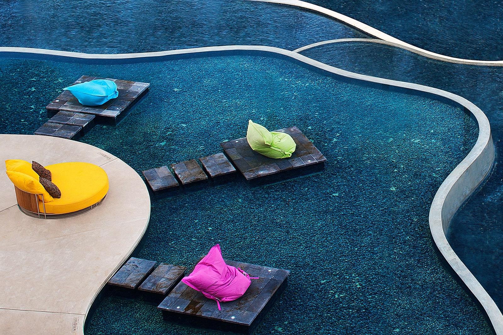 Swimming pool at the W Retreat