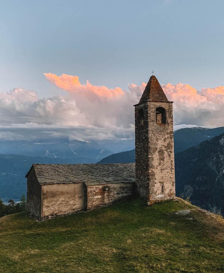 Sonnenuntergang San Romerio